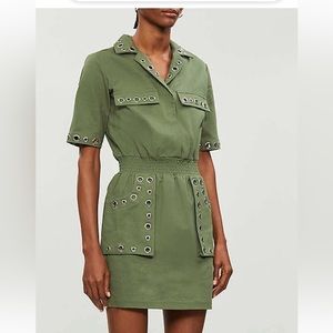 Maje military mini dress